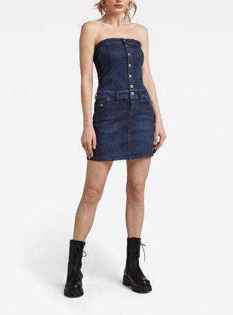 Y2K Denim Dress Dada sport preloved - seconde main