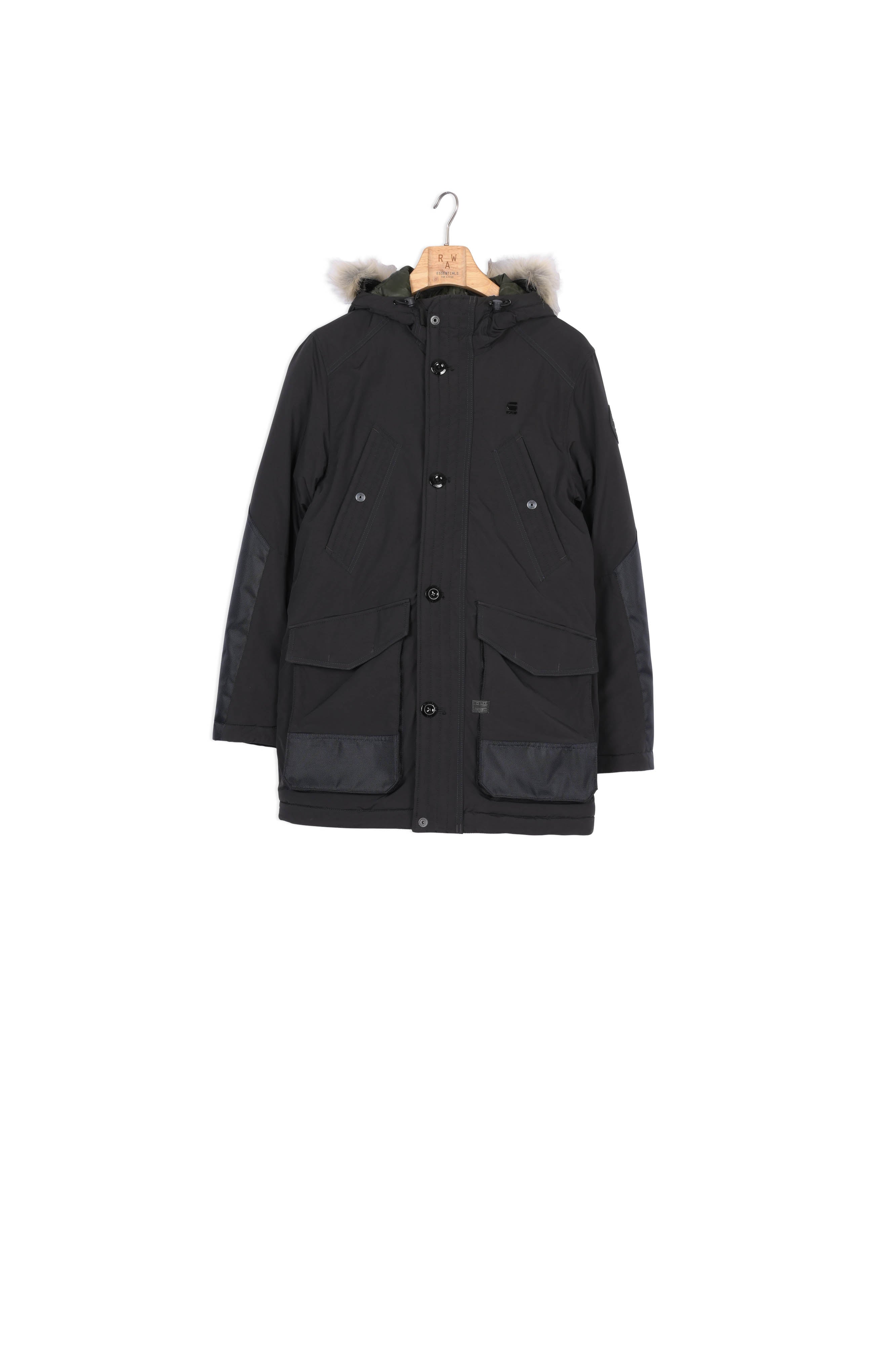 Vodan Gevoerde Faux Fur Parka Met Capuchon Dada sport preloved - seconde main