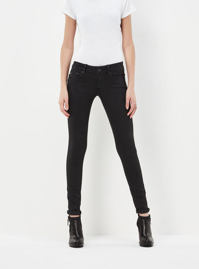 Midge Zip Low Waist Super Skinny Jeans Dada sport preloved - seconde main