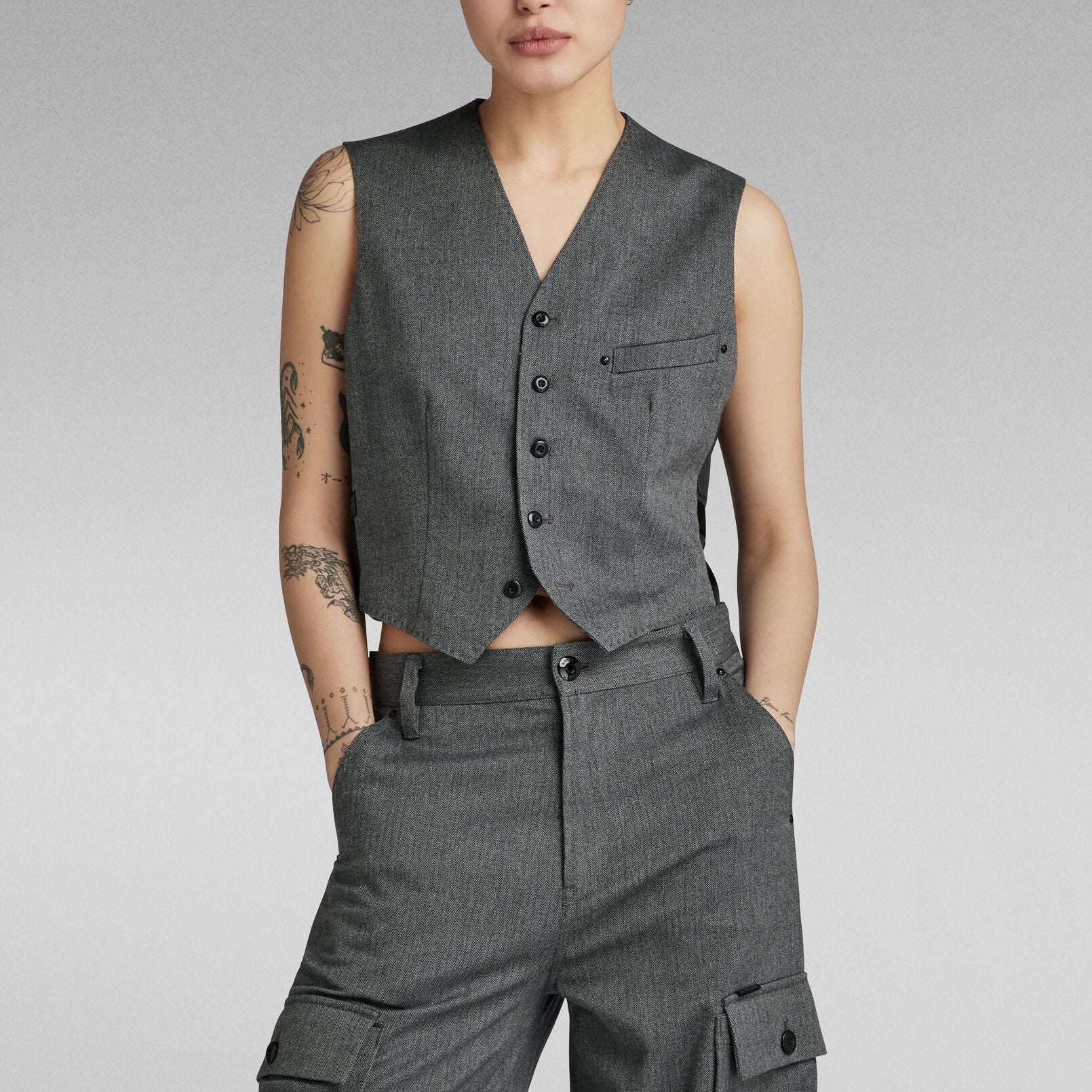 Gilet Wool Dada sport preloved - seconde main