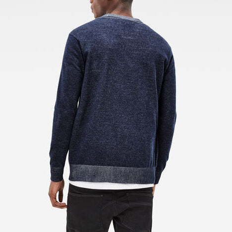 Core Plated Knit Regular Fit Pullover Dada sport preloved - seconde main