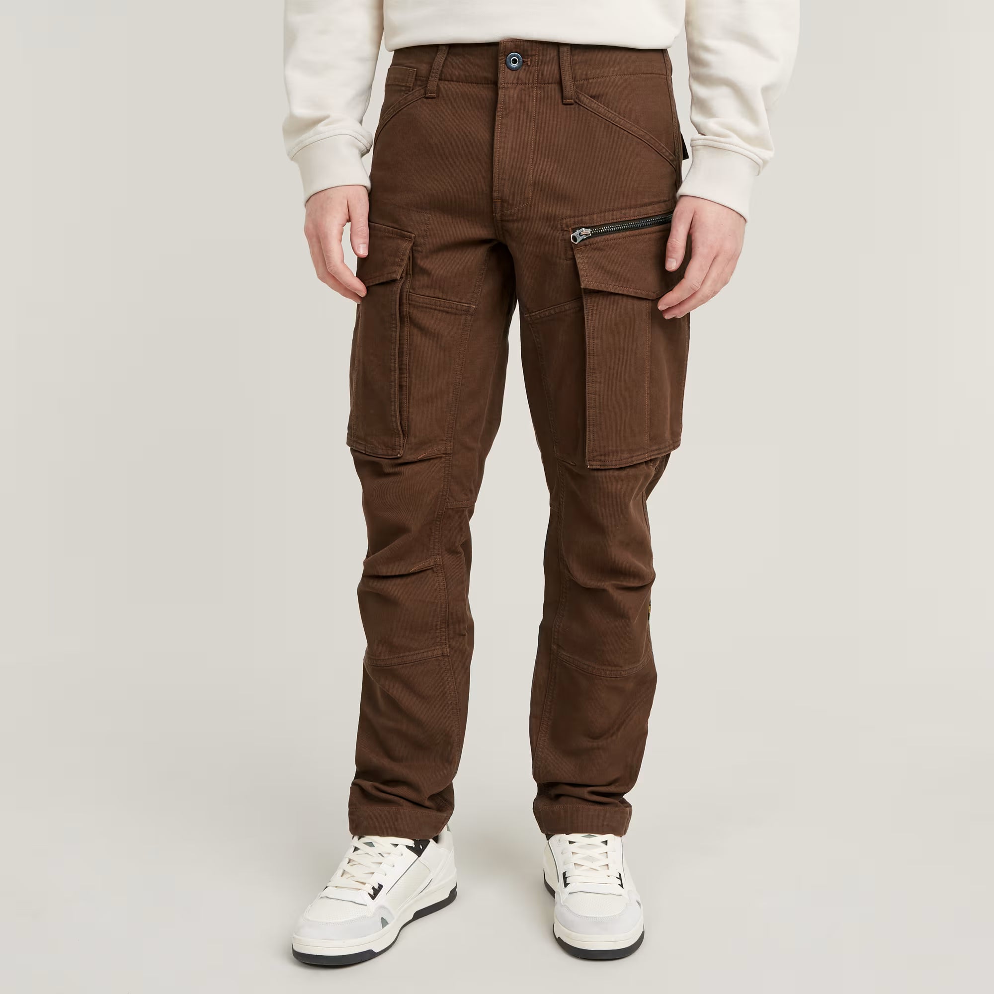 Rovic Zip 3D Regular Tapered Pants Dada sport preloved - seconde main