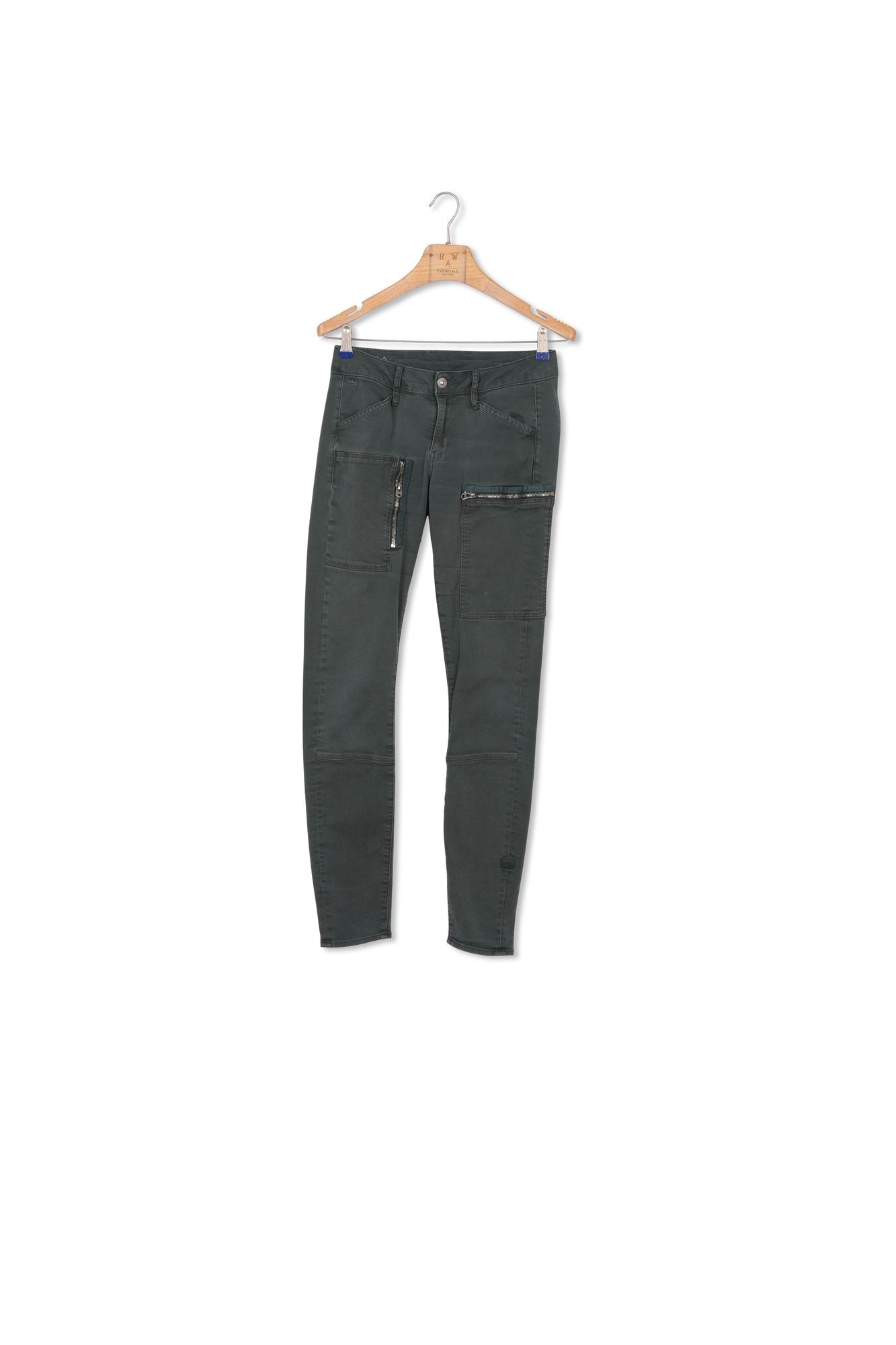 Powel Utility Mid Waist Skinny Jeans Dada sport preloved - seconde main
