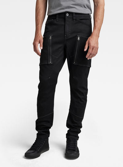Zip Pocket 3D Skinny Cargo Pants Dada sport preloved - seconde main