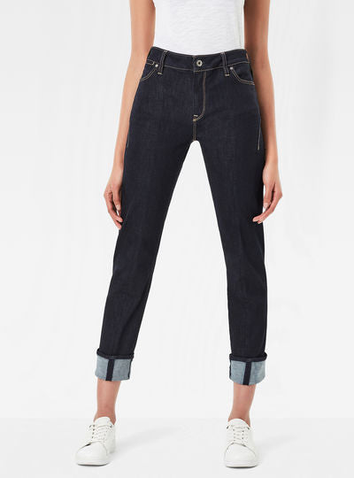 Lanc 3D High Waist Straight Jeans Dada sport preloved - seconde main