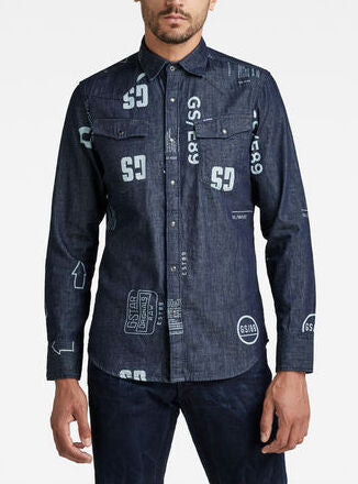 3301 Slim Shirt Dada sport preloved - seconde main