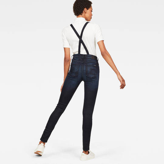 3301 High Waist Skinny Overall Dada sport preloved - seconde main