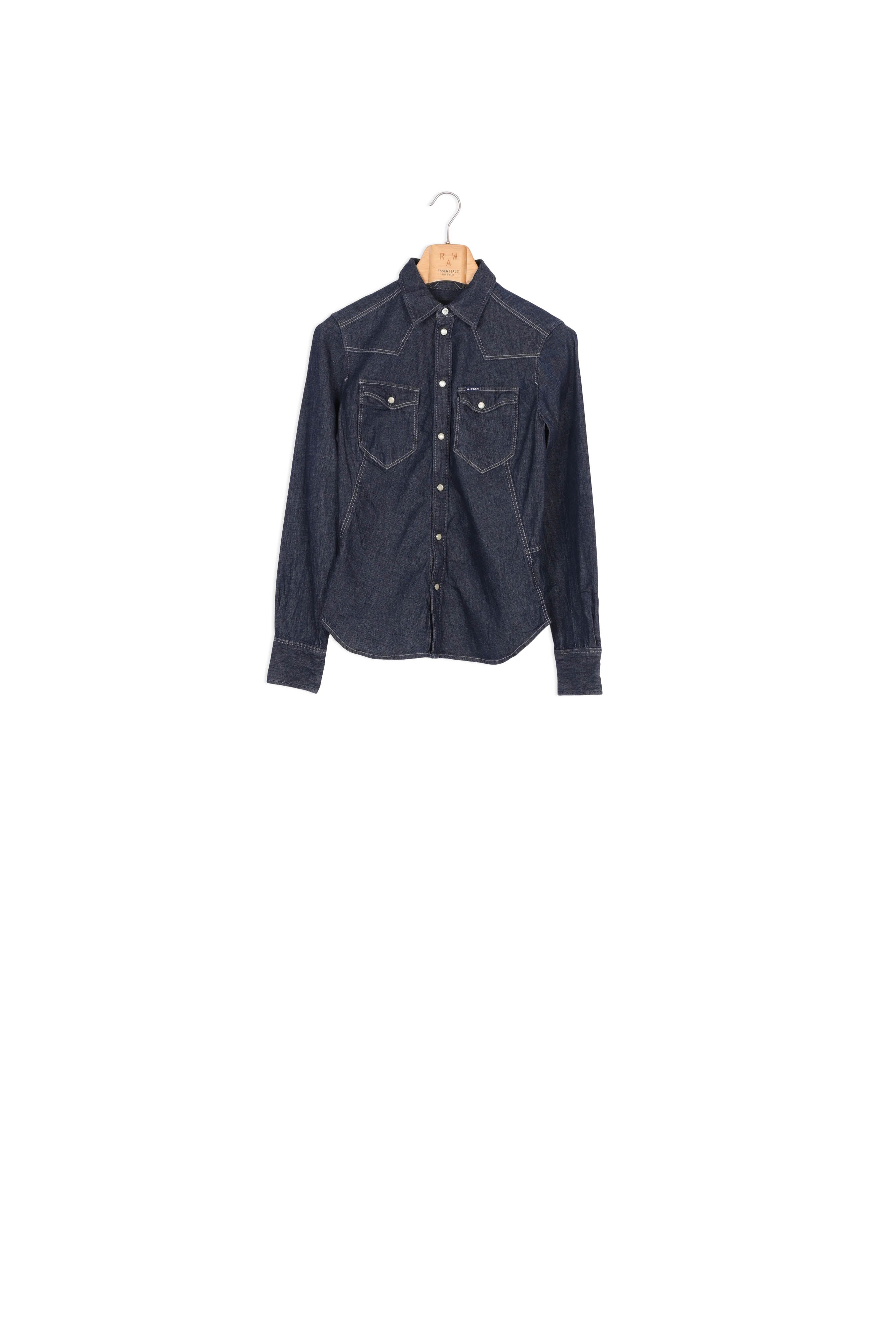 Western Kick Denim Slim Shirt Dada sport preloved - seconde main
