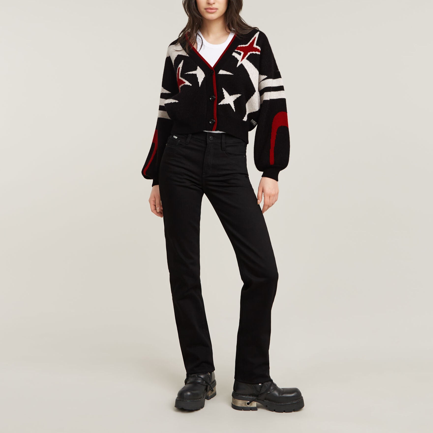 Holiday Loose Gebreid Vest Dada sport preloved - seconde main