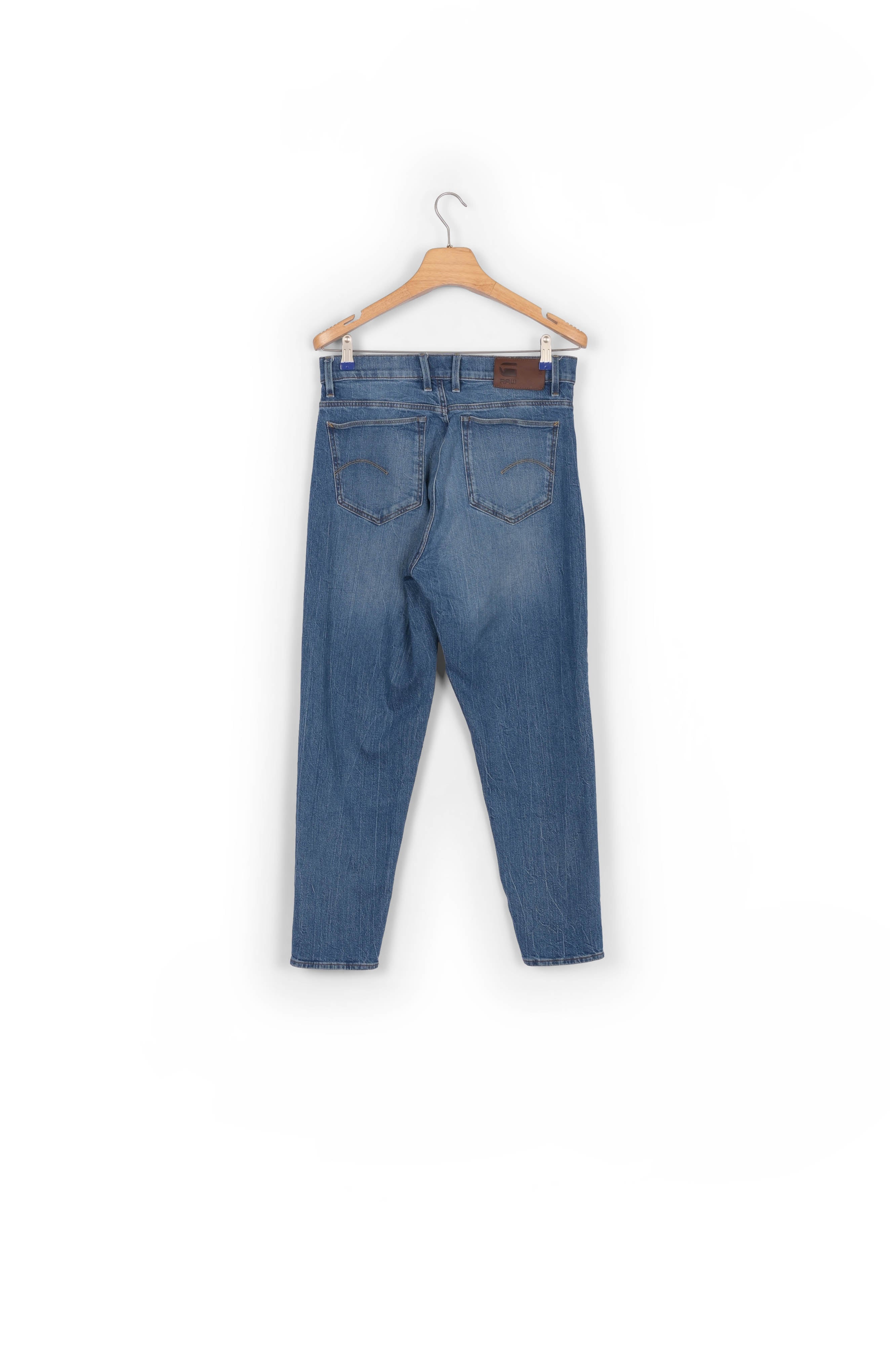 Janeh Ultra High Mom Ankle Jeans Dada sport preloved - seconde main