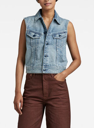 Slim Denim Vest Dada sport preloved - seconde main