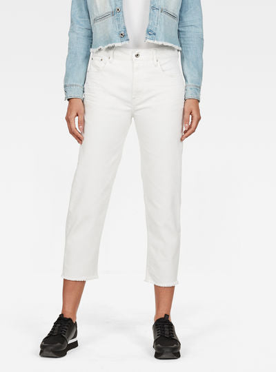 3301 Mid waist Boyfriend Ripped 7/8-Length Jeans Dada sport preloved - seconde main