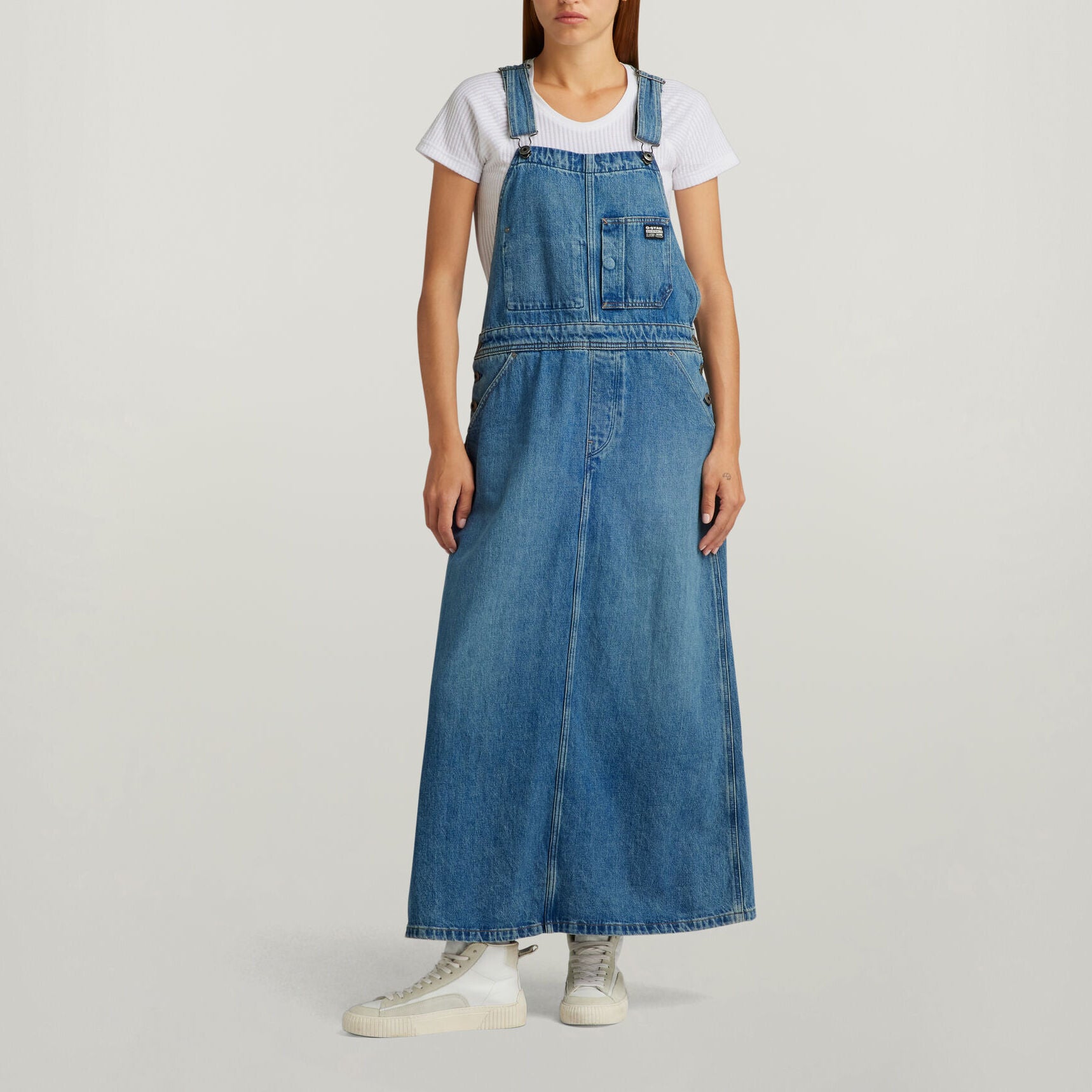 Jurk Dungaree Dada sport preloved - seconde main