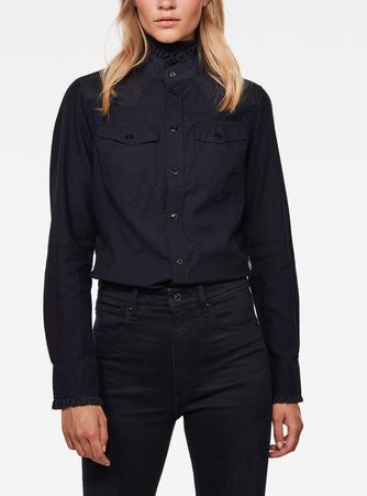 Western Kick Frill Slim Shirt Dada sport preloved - seconde main