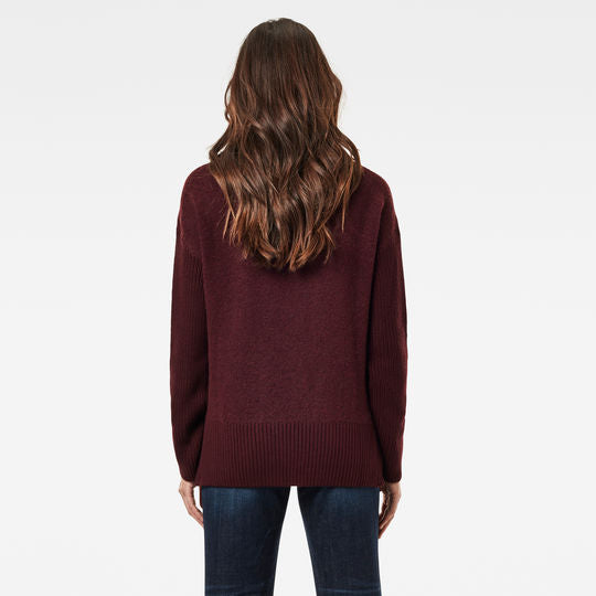 Addir Roll Loose Knitted Sweater Dada sport preloved - seconde main