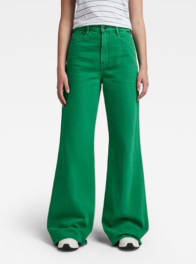 Deck Ultra High Wide Leg Jeans Dada sport preloved - seconde main