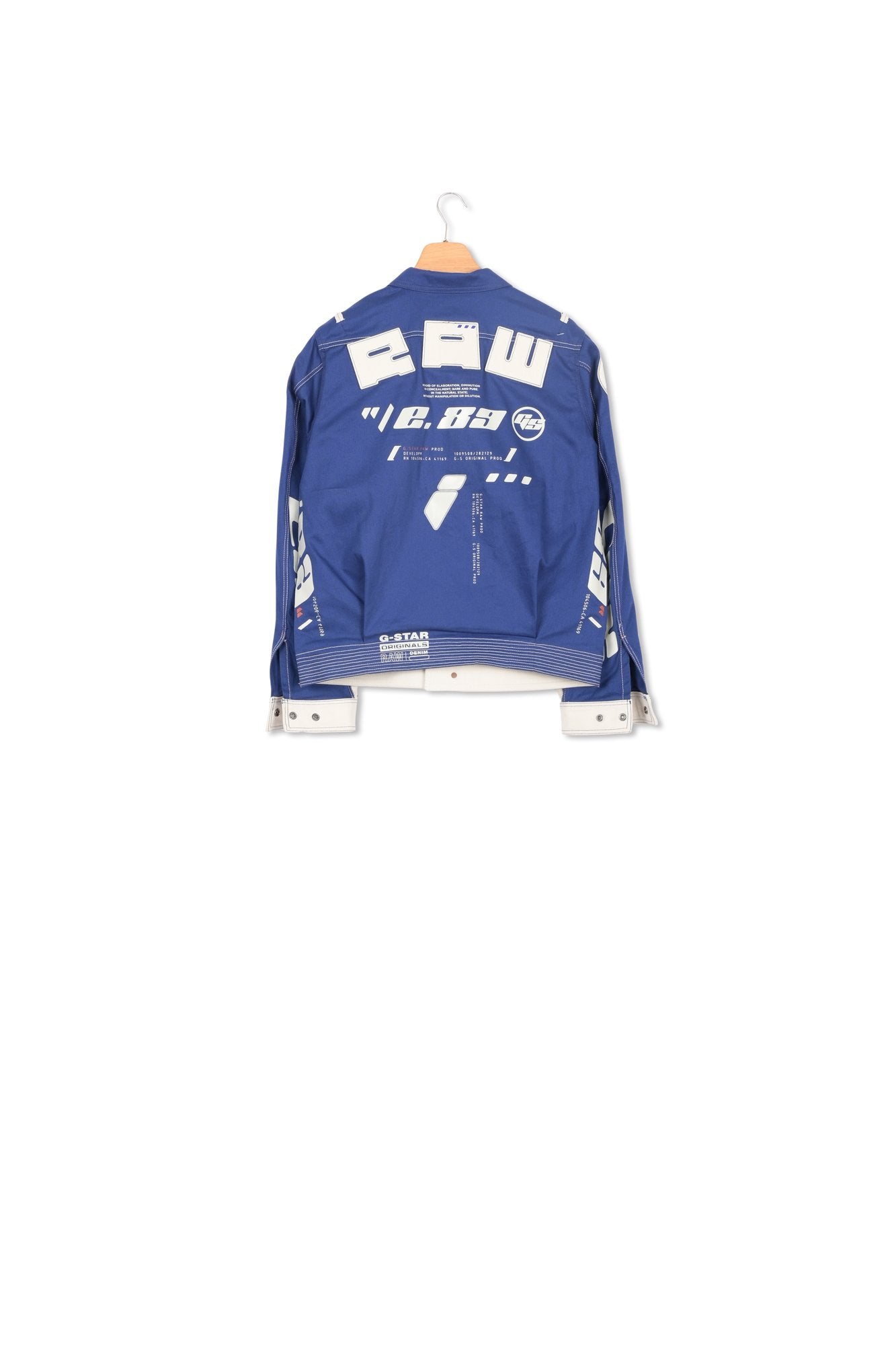 E Utility Flap Pocket Artwork Jacket Dada sport preloved - seconde main