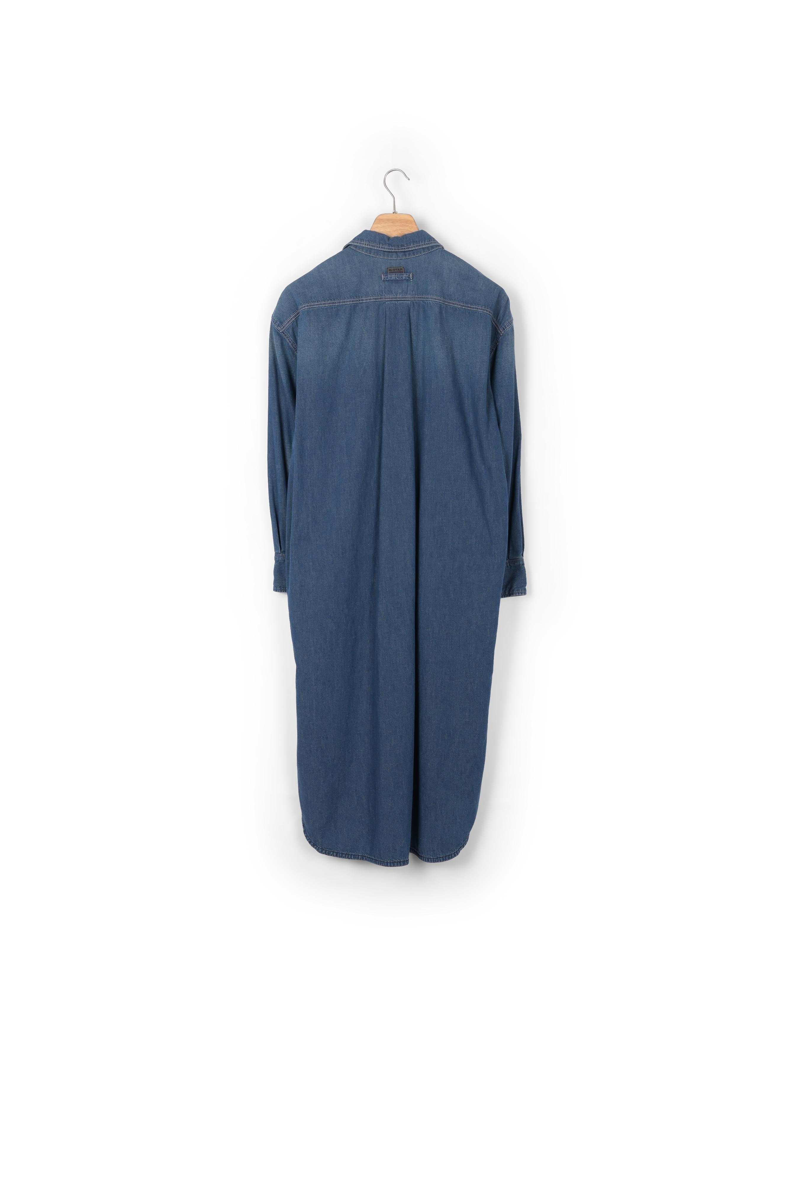 Long Western Shirt Dress Evergreen Dada sport preloved - seconde main