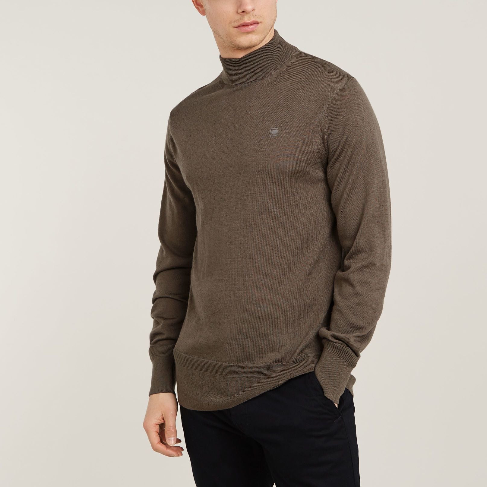 Premium Core Gebreide Mock Neck Trui Dada sport preloved - seconde main