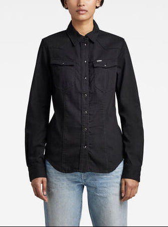 3301 Black Denim Shirt Dada sport preloved - seconde main