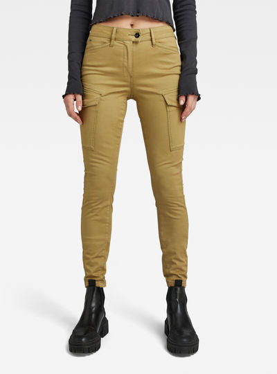 Blossite G-Shape Army High Skinny Jeans Dada sport preloved - seconde main