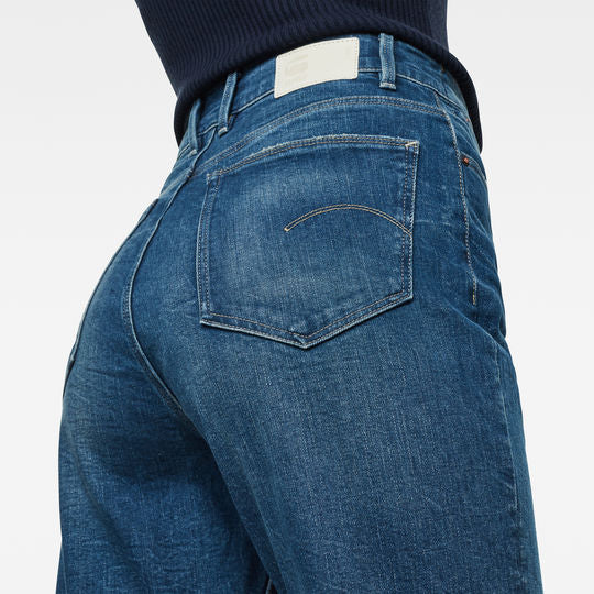 Jean Janeh Ultra High Mom Ankle Dada sport preloved - seconde main