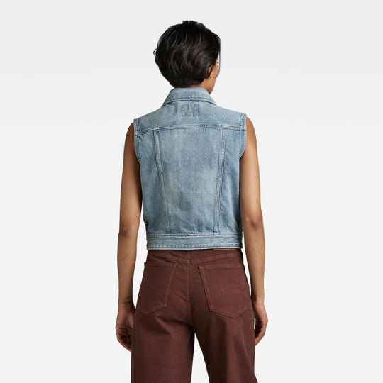 Slim Denim Vest Dada sport preloved - seconde main