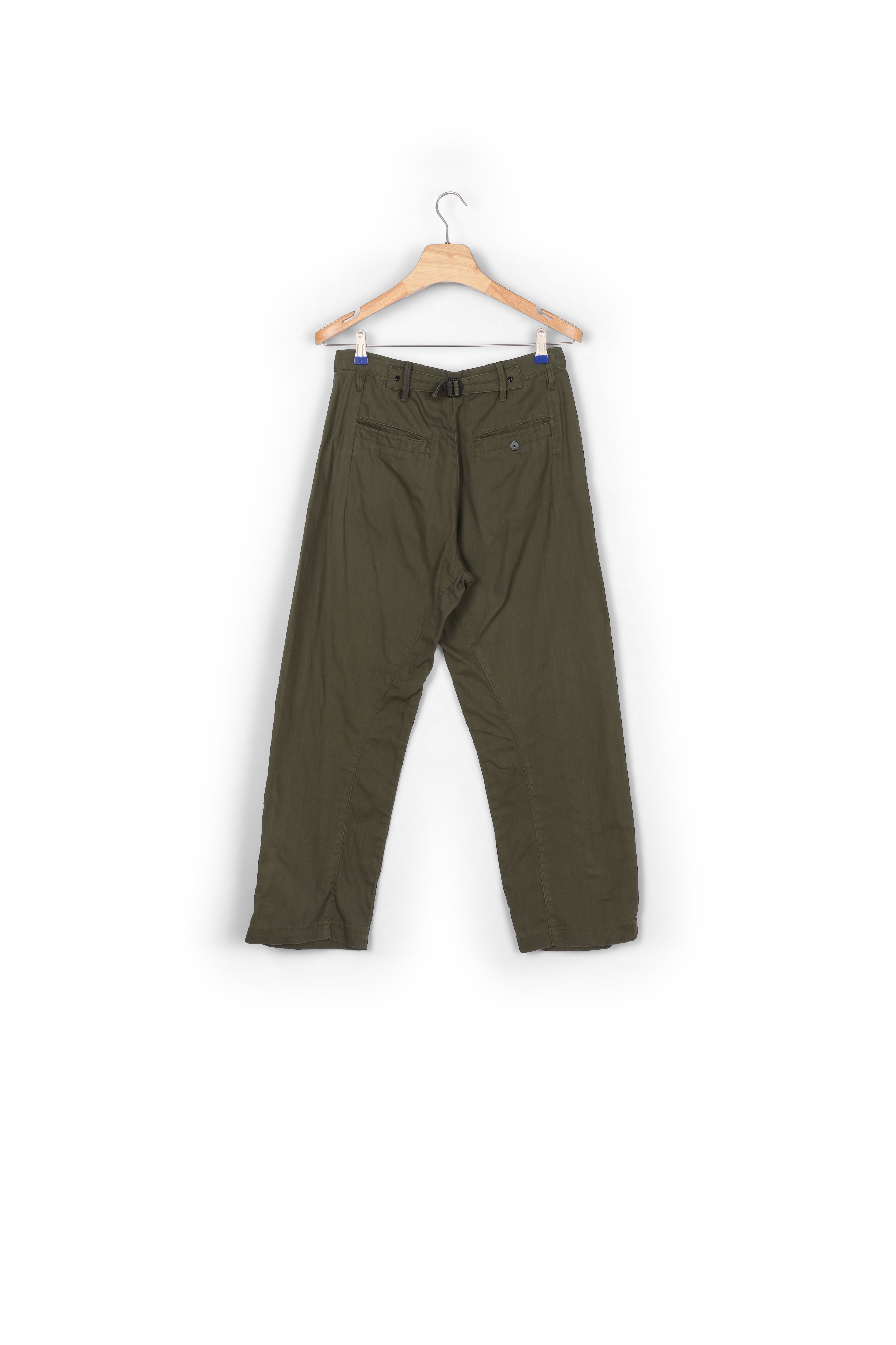 Bronson Mid Waist 3D Loose Pleat Chino Dada sport preloved - seconde main