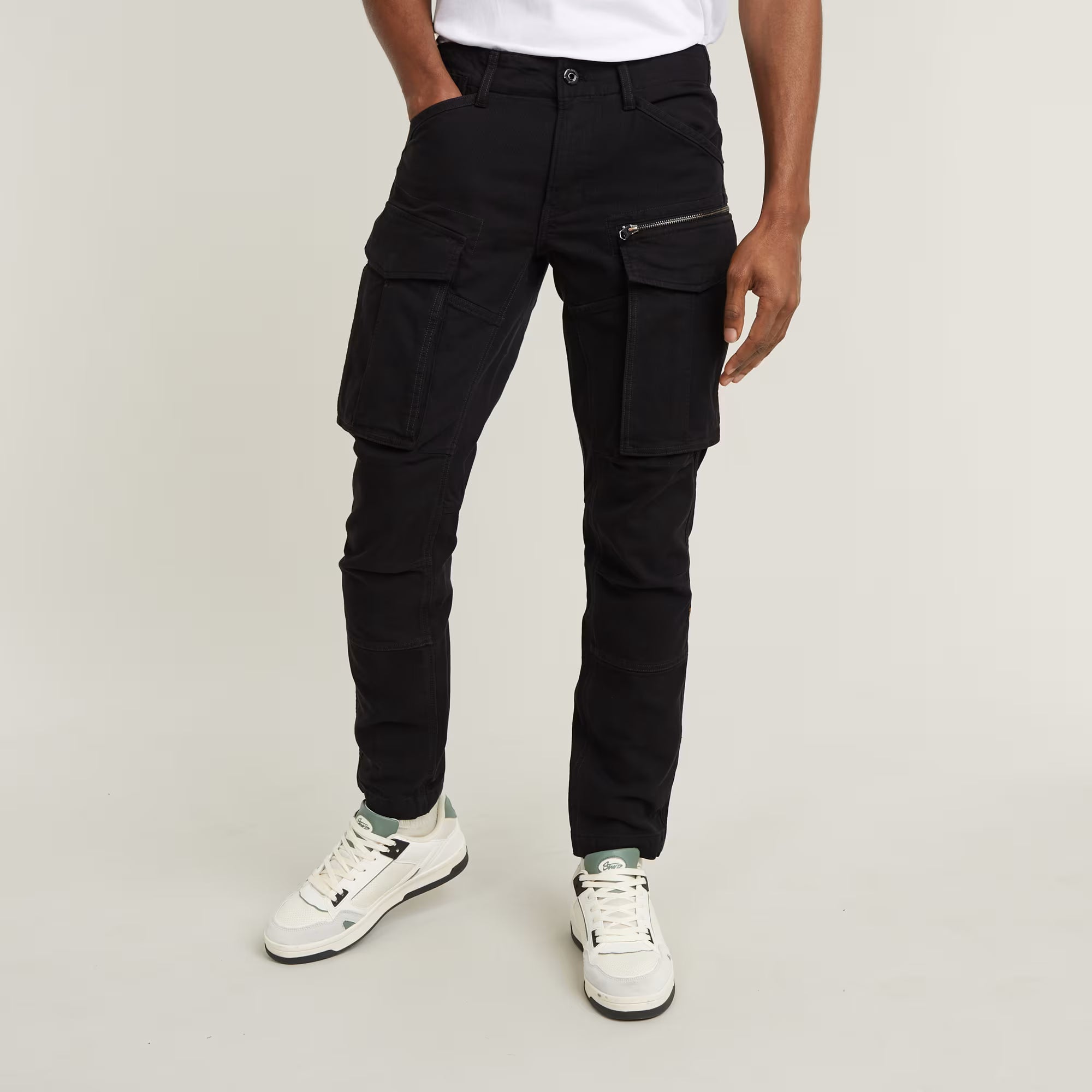Rovic Zip 3D Regular Tapered Pants Dada sport preloved - seconde main