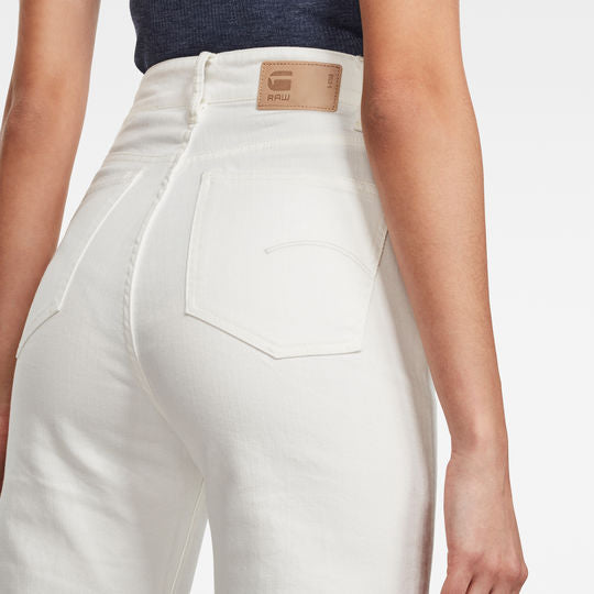 Tedie Ultra High Straight Ripped Edge Ankle Jeans Dada sport preloved - seconde main