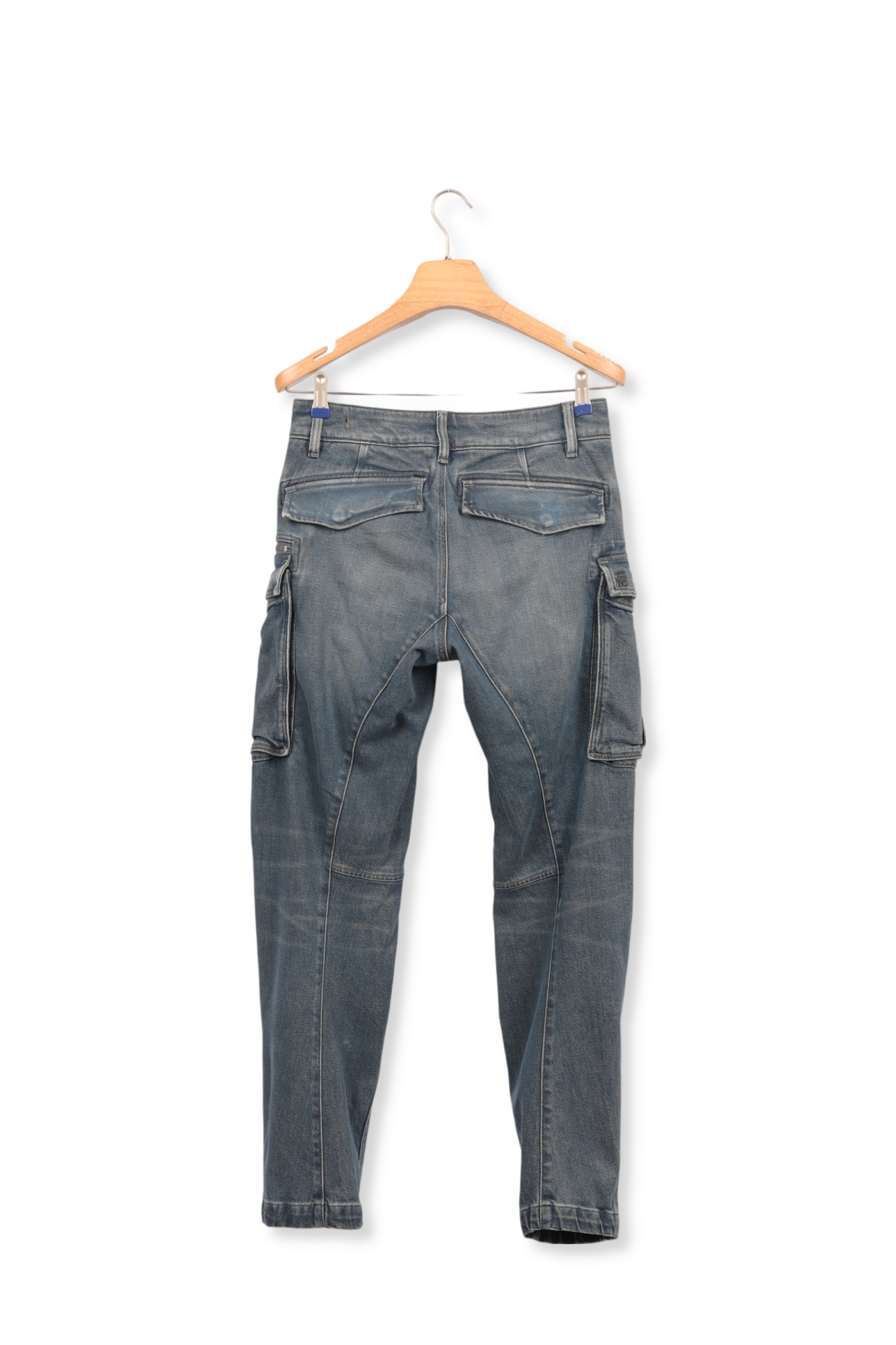 Rovic Zip 3D Regular Tapered Denim Jeans Dada sport preloved - seconde main