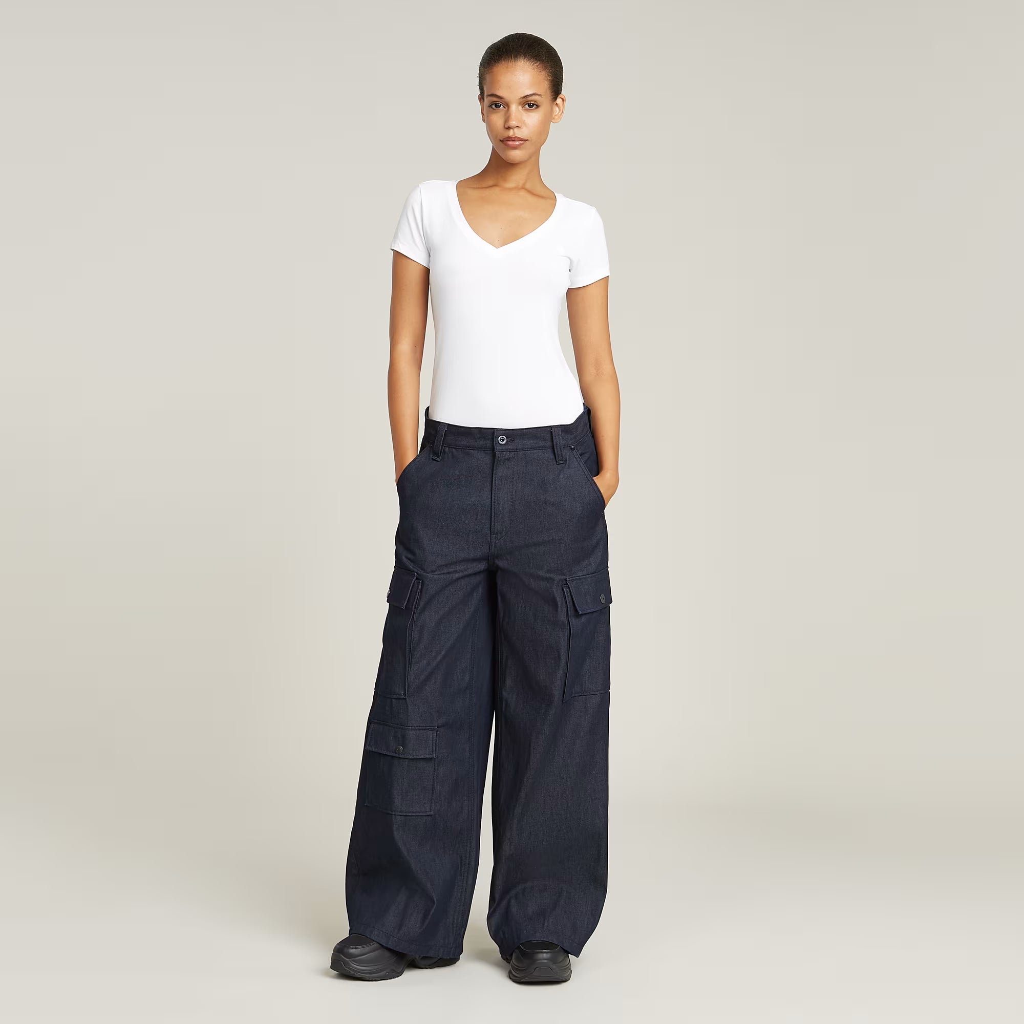 Mega Cargo Pants Denim Dada sport preloved - seconde main