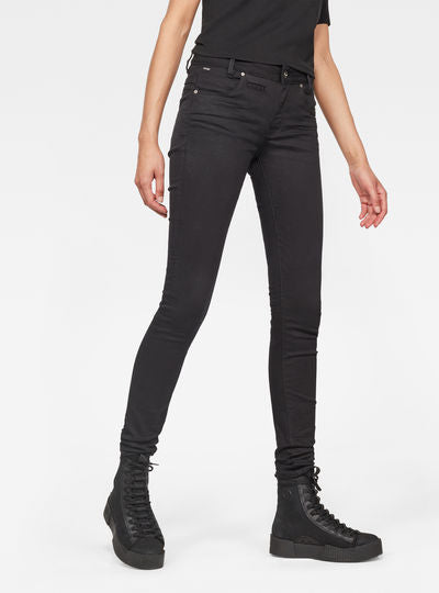 D-Staq 5-Pocket Mid Skinny Jeans Dada sport preloved - seconde main