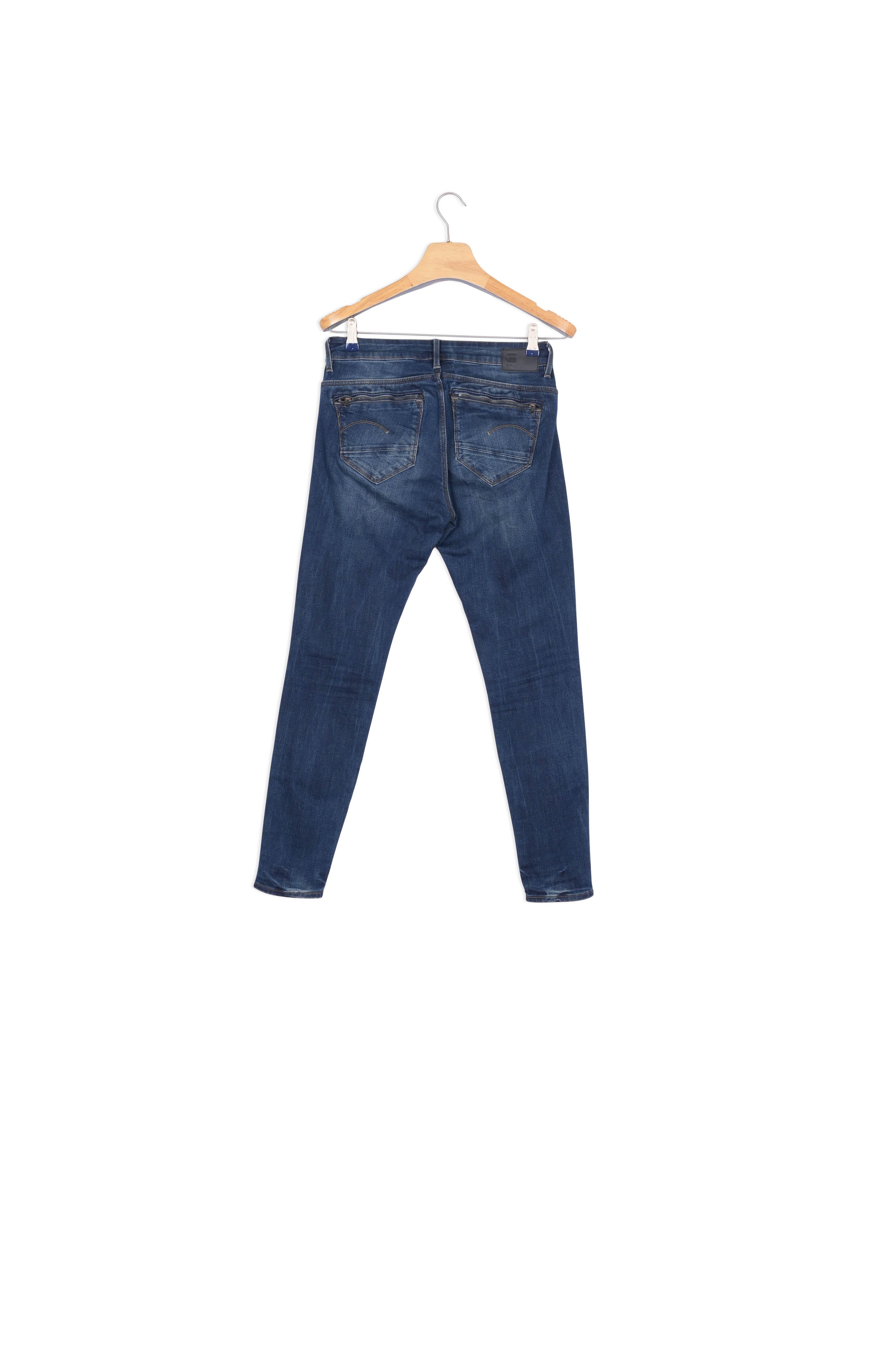 Midge Zip Mid-Waist Skinny Jeans Dada sport preloved - seconde main