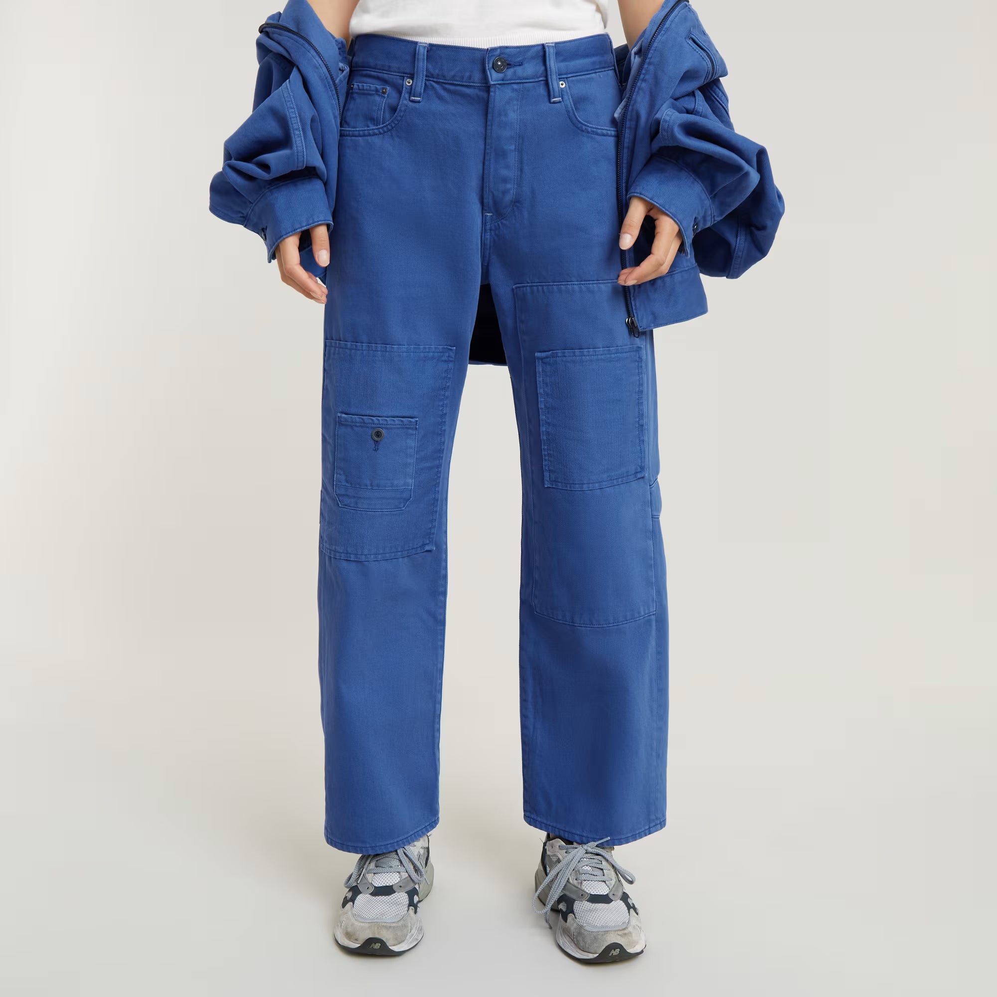 Bowey 3D Boyfriend Patch Ankle Jeans Dada sport preloved - seconde main