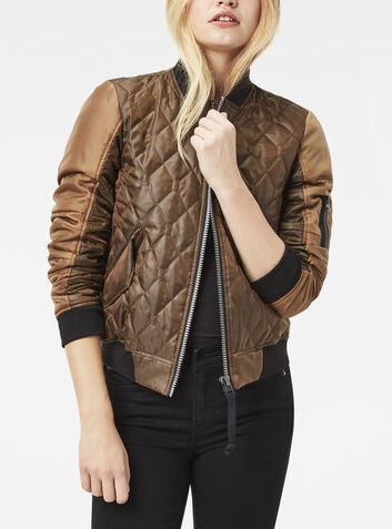 Rackam Hybrid Quilted Cropped Bomber Dada sport preloved - seconde main