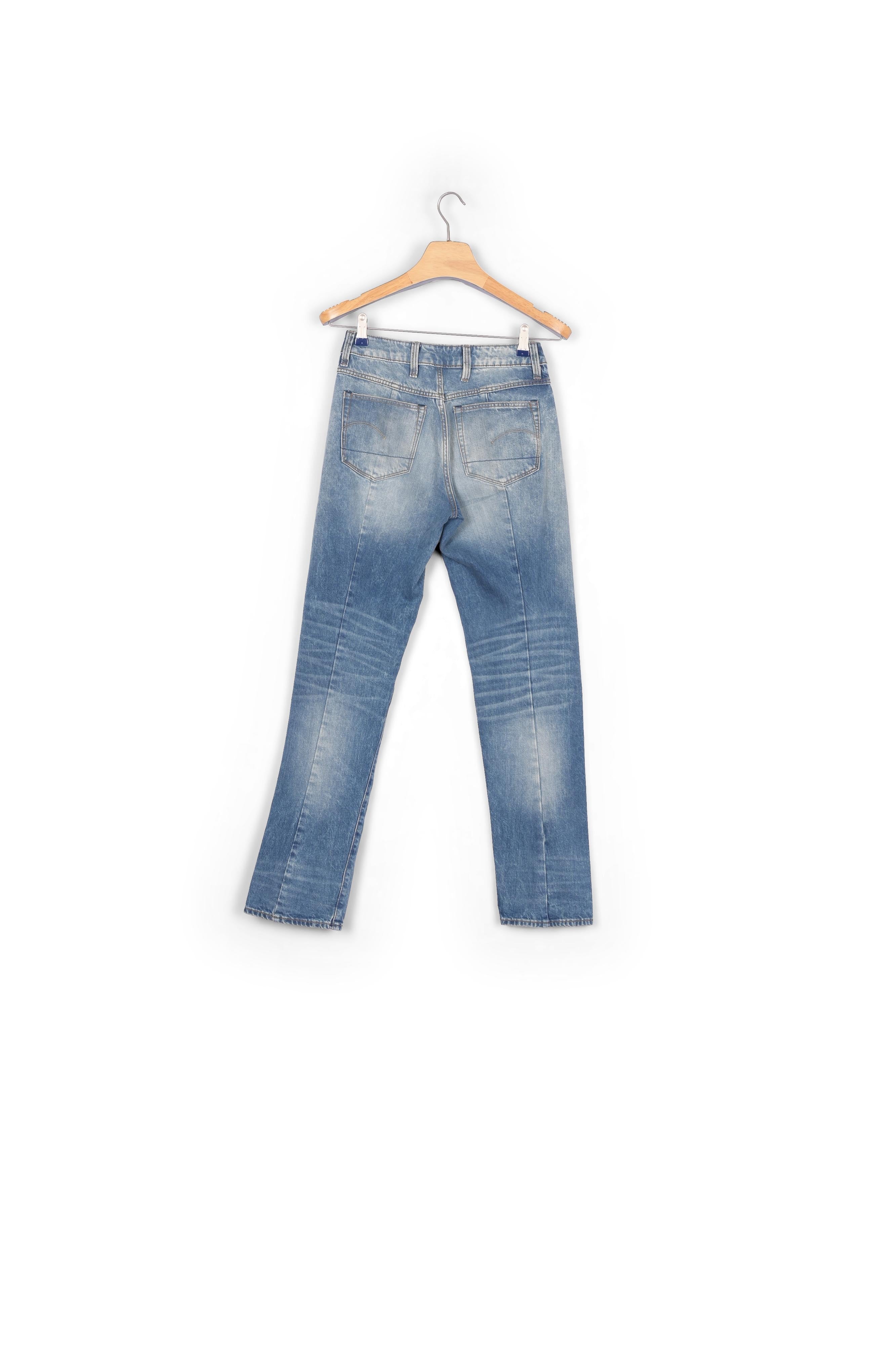 Lanc 3D High Waist Straight Jeans Dada sport preloved - seconde main