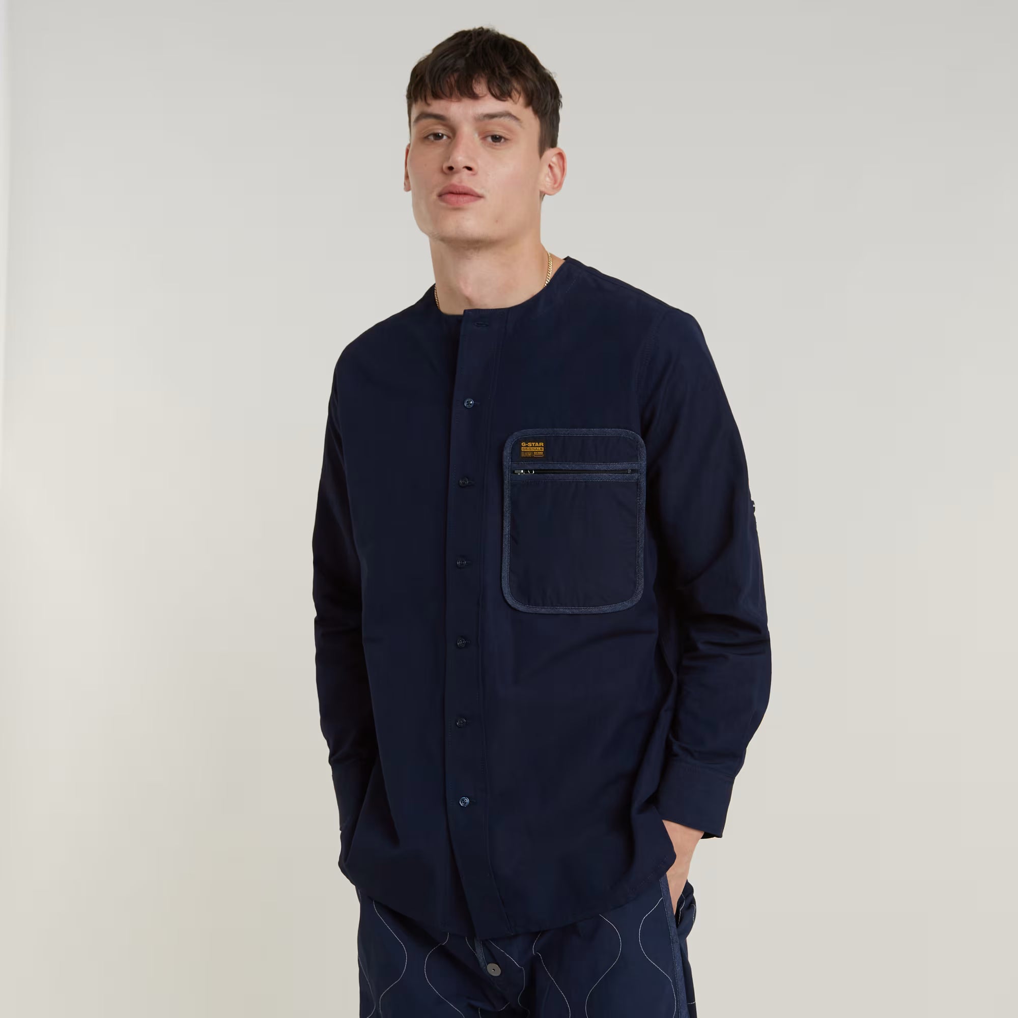 GSRR Collarless Hemd Dada sport preloved - seconde main