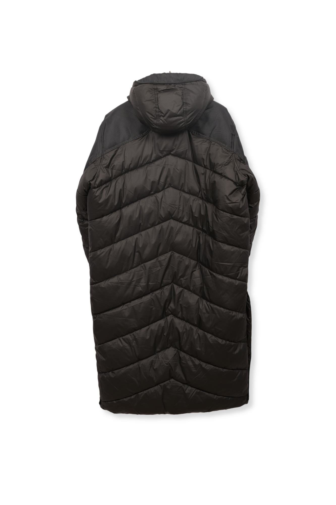 Utility Quilted Hooded Extra Long Parka Dada sport preloved - seconde main