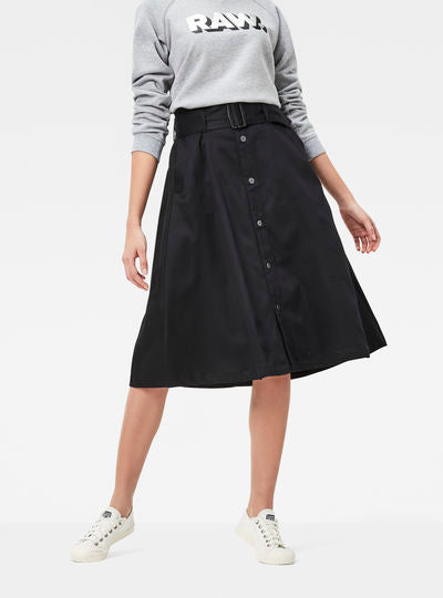 Bronson Paperbag Waist Skinny Skirt Dada sport preloved - seconde main