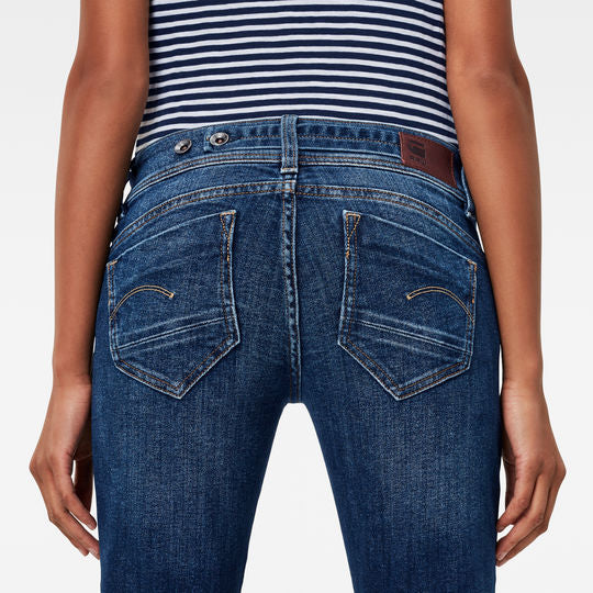 Midge Saddle Mid Waist Straight Jeans Dada sport preloved - seconde main