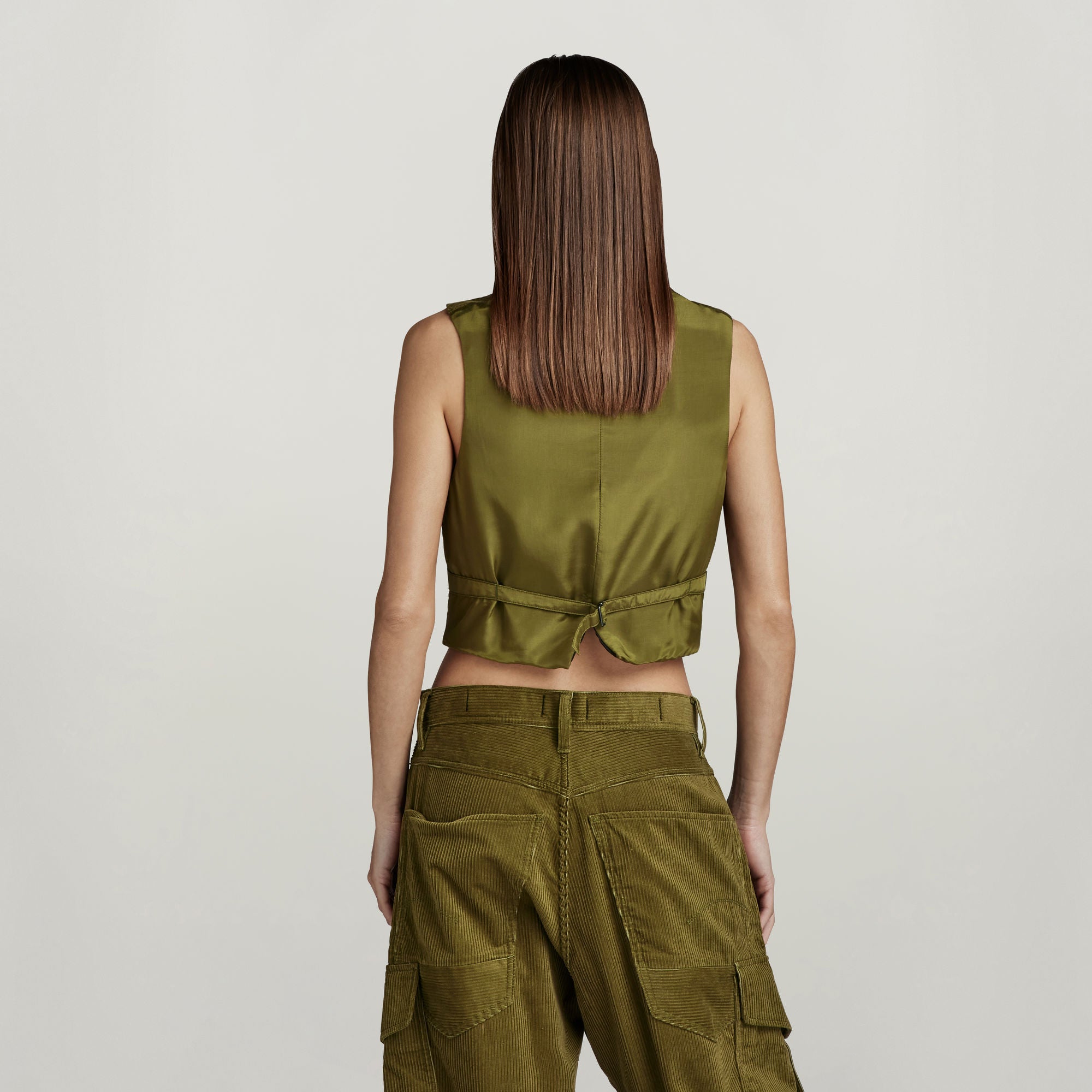 Cord Waistcoat Sleeveless Dada sport preloved - seconde main