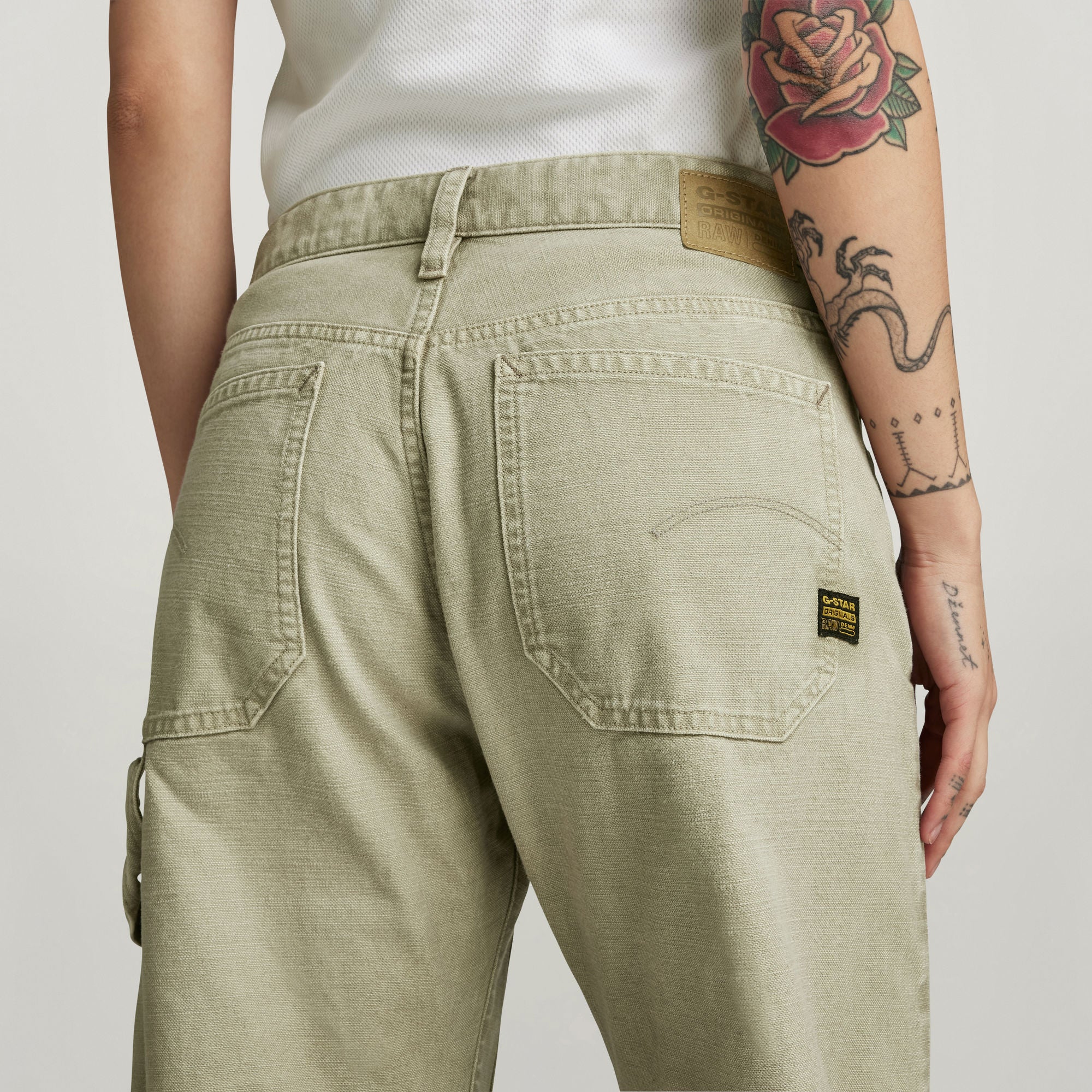 Bowey 3D Carpenter Loose Jeans Dada sport preloved - seconde main
