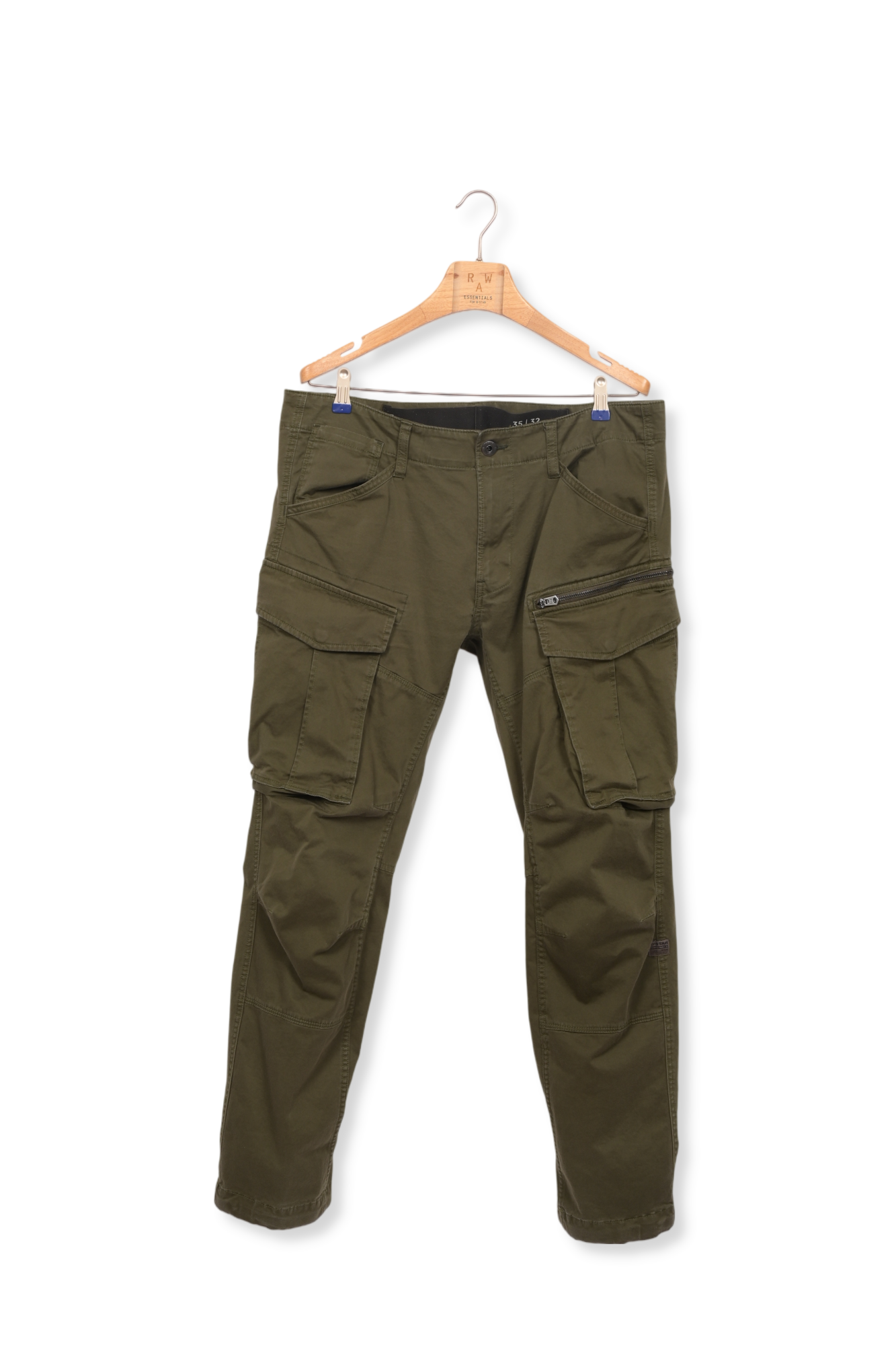 Rovic Zip 3D Straight Tapered Pant Dada sport preloved - seconde main