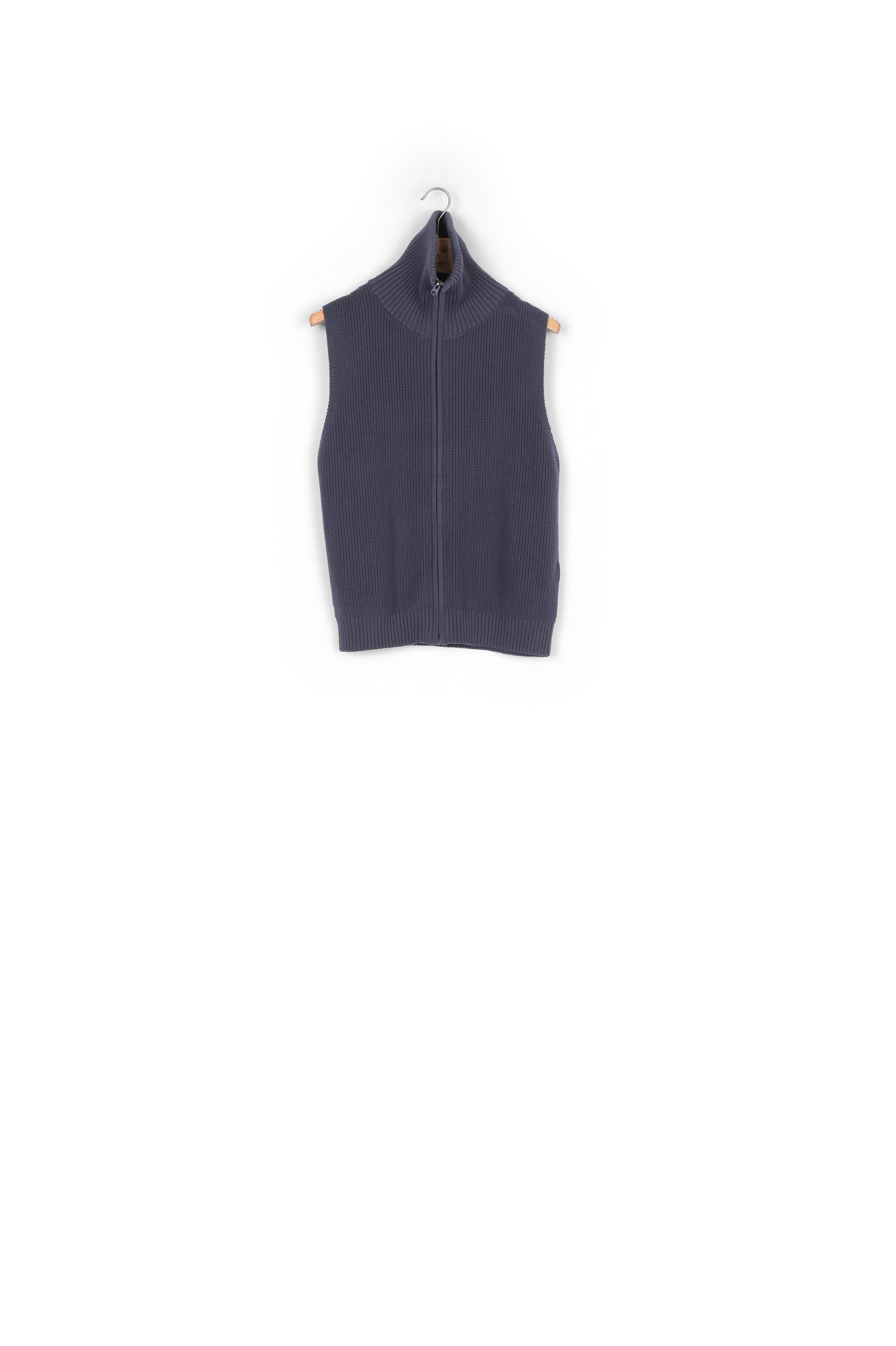 Zip Through Knitted Vest Dada sport preloved - seconde main