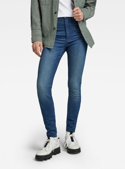 Jean Kafey Ultra High Skinny Dada sport preloved - seconde main