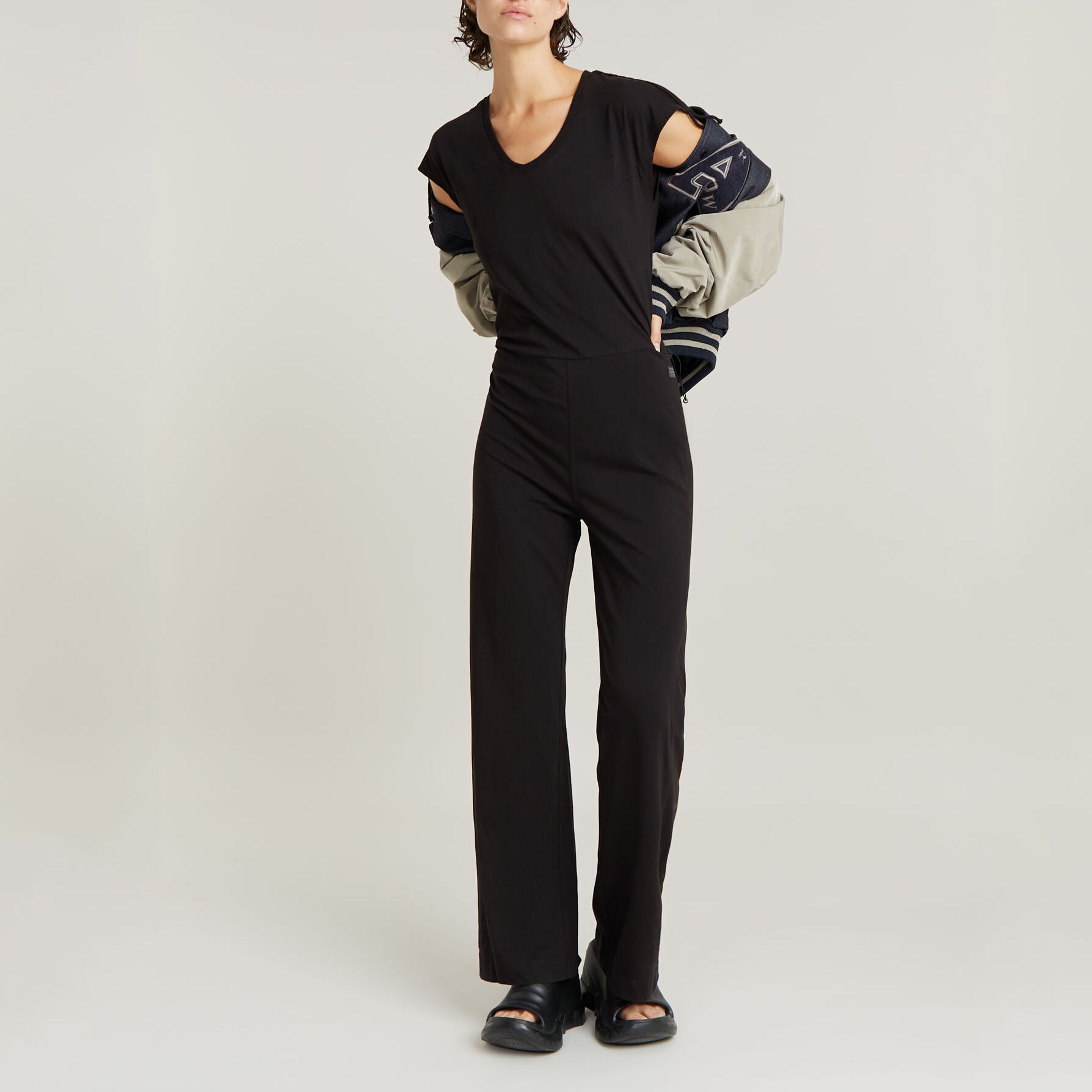 Riveted Flared Jumpsuit Dada sport preloved - seconde main