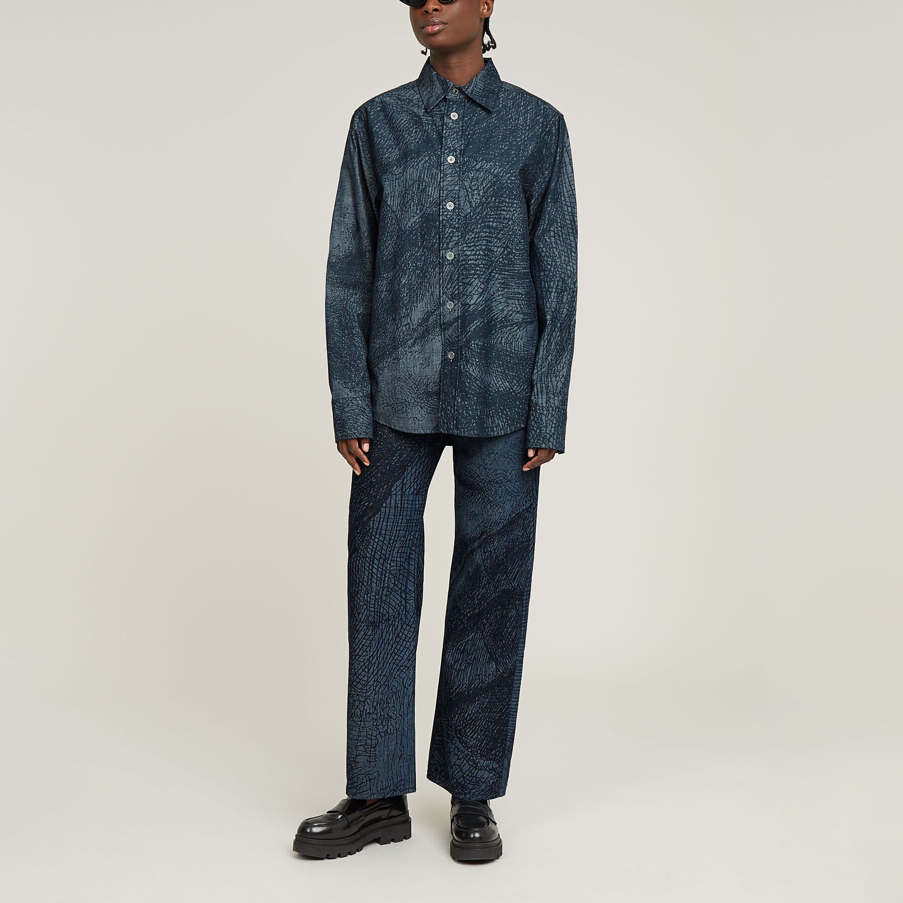 Rembrandt Unisex Denim Shirt Dada sport preloved - seconde main