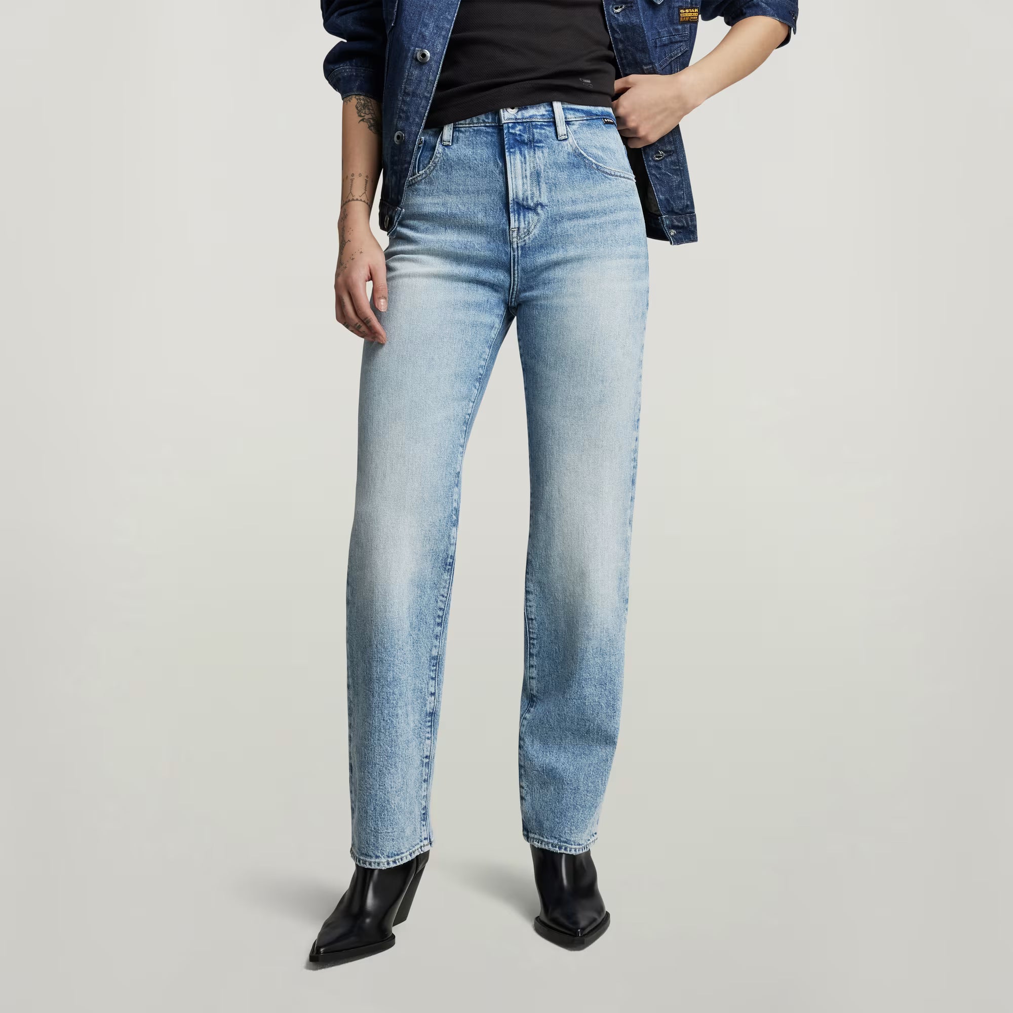 Viktoria High Straight Jeans Dada sport preloved - seconde main
