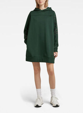 Hoodie Jurk Multi Graphic Loose Dada sport preloved - seconde main